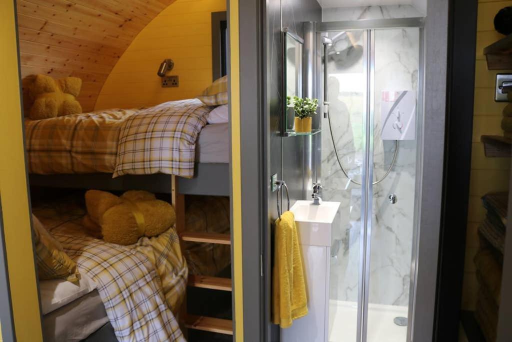 Vila Glampods Glamping Pod - Meet Highland Cows And Sheep Elgin Exteriér fotografie
